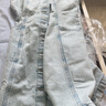 Levi's李維斯25春夏新款女士時(shí)尚休閑修身顯瘦淺色ins牛仔連衣裙 淺藍色 M 曬單實(shí)拍圖