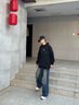 STA官方店2025秋冬款潮牌運(yùn)動(dòng)衛(wèi)衣男女款復(fù)古重磅休閑套頭連帽衫外套 黑色【加絨款】 M 曬單實(shí)拍圖