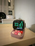 UOSO適用蘋(píng)果手表iwatch充電座applewatch充電底座手表可愛(ài)打字機充電支架便攜無(wú)線(xiàn)充硅膠 紫色【打字機】 曬單實(shí)拍圖