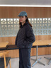 波司登（BOSIDENG）2025新款輕薄羽絨服女短款90絨連帽菱格保暖防風(fēng)外套B250135316 夜空黑8F44 M 165/88A 體重約125-140斤 曬單實(shí)拍圖