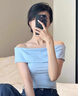 韞舜文胸冰絲抹胸?zé)o肩帶內(nèi)衣女士防滑聚攏薄款胸罩裹胸文胸夏季胸衣新 香檳色（配透明肩帶） L 【34/75ABC 推薦90-110斤】 曬單實(shí)拍圖