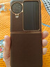 U&G OPPO Find N3Flip頭層牛皮手機殼N2Flip折疊屏真皮防摔保護套全包奢華高檔殼 咖啡色 Find N3 Flip 曬單實(shí)拍圖