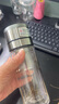 XKJ日本一鍵開蓋水杯男士杯子雙層玻璃杯泡茶杯茶水分離高檔高顏值 【一鍵速開】+【泡茶高網(wǎng)】  350ml 1只 送禮盒 曬單實拍圖