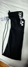 尤尼克斯（YONEX）新品yy羽毛球拍袋 BA248CR 絨布袋加厚防護球拍單支 BA248CR黑色 曬單實(shí)拍圖