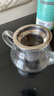 金鑲玉 玻璃茶具套裝 帶過濾茶水分離茶壺加厚高硼硅玻璃套組茶杯茶葉罐 雅風壺茶具套組 曬單實拍圖