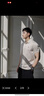 FILA 斐樂官方男裝短袖POLO衫2025夏季新款翻領(lǐng)休閑簡(jiǎn)約針織上衣 火山石灰-GY 2XL 185/104A/XXL 曬單實(shí)拍圖
