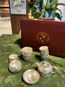講茗堂鎏999純銀茶具整套裝百福陶瓷節(jié)日送禮品物長(zhǎng)輩領(lǐng)導(dǎo)男士高檔退休 10頭魚(yú)藻紋（茶壺）-次日達(dá) 曬單實(shí)拍圖