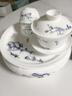 松發(fā)瓷器玉瓊系列功夫旅行茶具精品陶瓷辦公室簡(jiǎn)約茶杯蓋碗套裝 憶江南 曬單實(shí)拍圖
