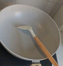 京東京造 炒鍋 深麥飯石色不粘鍋家用多用炒菜鍋電磁爐燃?xì)庠钔ㄓ?0cm無(wú)蓋 曬單實(shí)拍圖