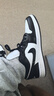 耐克（NIKE）【潮】Air Jordan aj1板鞋男女情侶款低幫耐磨透氣休閑運動籃球鞋 DC0774-101  黑白熊貓 男女同款 38 曬單實拍圖