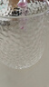 唯銘諾（WEIMINGNUO）錘紋玻璃杯家用泡茶杯耐熱加厚喝水杯帶把啤酒杯子套裝 四色350ML 曬單實(shí)拍圖