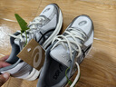 亞瑟士（asics） Jog 100s 復(fù)古百搭 網(wǎng)布人造革防滑 低幫 休閑跑步鞋 男女同款 1201A967-100 【銀白色】 38 曬單實(shí)拍圖