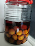 阿德利亞（ADERIA）日本進口石塚硝子泡酒容器玻璃泡酒專用瓶青梅泡酒瓶酒壇密封酒罐 4L紅蓋泡酒泡菜瓶3件套 曬單實拍圖