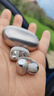 韶音（SHOKZ）OpenDots ONE動鈦圈開放式藍牙耳機耳夾式耳機藍牙跑步運動無線E310 星際白 曬單實拍圖
