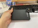 科碩（KESU）移動硬盤USB3.0安全加密高速存儲 250G+硬盤包 K2519-時尚黑Type-c3.1接口 曬單實拍圖