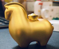 銅師傅 《馬上有錢(qián)》桌面真金鎏鍍馬擺件 家居裝飾品 教師節禮物 曬單實(shí)拍圖