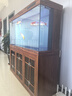 閩江大型新中式客廳家用落地魚(yú)缸水族箱辦公室招財免換水底濾龍魚(yú)缸 【1代】紅木色 【4代精英款】150長(cháng)*45寬*153高送豪華套餐 曬單實(shí)拍圖