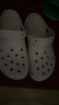 卡駱馳（crocs）經(jīng)典云朵clog洞洞鞋女鞋戶(hù)外涼鞋拖鞋厚底涼拖 206750-6UR W9 曬單實(shí)拍圖
