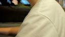 MMOPTOP情侶純棉短袖夏季男士休閑T恤寬松潮流印花打底衫女M0033白色XL 曬單實(shí)拍圖