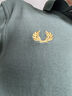 Fred Perry男士POLO衫2025夏季休閑麥穗重磅短袖多彩T恤M6000 GRH/深綠色 M 曬單實(shí)拍圖
