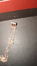 老廟輕奢純銀項鏈女疊鏈氣質(zhì)顯瘦鎖骨鏈女生情人節禮物S925銀防過(guò)敏 S925銀小蠻腰項鏈/約1.10g 曬單實(shí)拍圖