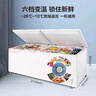 美的（Midea）719升家用大容量冰柜全冷凍冷藏單溫兩用保鮮柜冷柜500升以上臥式冰箱 BD/BC-719DKM(E)國(guó)家補(bǔ)貼 曬單實(shí)拍圖