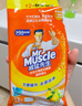 威猛先生（Mr Muscle）清新潔廁刷套裝 清潔馬桶潔廁靈 潔廁劑 可沖式一次性馬桶懶人刷 潔廁刷套裝桿+替換刷頭4片檸檬 曬單實(shí)拍圖
