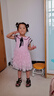 G.DUCKKIDS女童連衣裙兒童公主裙夏季小女孩衣服裙子夏天夏裝2025新款童裝女 2265粉色 110 cm(110cm) 曬單實(shí)拍圖
