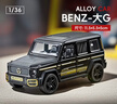 中精質(zhì)造仿真JEEP牧馬人吉普車合金車模擺件大號金屬越野車玩具男孩禮物 1/36奔馳大G合金四開門回力模型 曬單實(shí)拍圖