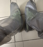 七海秋一次性雨鞋套防水防滑雨靴腳套加厚塑料男女通用鞋套長(zhǎng)筒灰20只裝 曬單實(shí)拍圖
