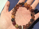 翡可翡可 天然彩發(fā)晶手串 福祿壽彩發(fā)晶手鏈鈦晶水晶平安招財男女款禮物 彩發(fā)晶8MM【附國檢證書】 曬單實(shí)拍圖