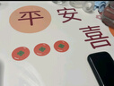 PU皮革桌墊免洗防油防水輕奢高級(jí)感餐桌墊桌面保護(hù)墊書桌墊茶幾桌墊 平安小熊（升級(jí)防滑底） 70x130cm【加厚皮革】 曬單實(shí)拍圖