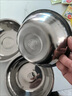 柏潮不銹鋼盆加厚無磁多用盆食堂湯碗家用泡面碗飯盆碗湯盆打蛋盆 不銹鋼 18+20+22+24+26CM五件套 曬單實(shí)拍圖