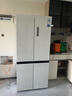 美的（Midea）M60雙子星系列541純平全嵌雙系統(tǒng)除菌十字四開門一級無霜國家補貼家用電冰箱MR-541WUSPZE云朵 曬單實拍圖