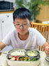 雙槍（Suncha）鈦健康不銹鋼飯盒學(xué)生上班族可微波爐餐盒比316好1.5L配保溫袋 曬單實(shí)拍圖