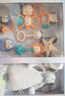 澳貝（auby）嬰幼兒童玩具牙膠手搖鈴新生兒禮盒+兔子安撫巾毛絨玩偶滿(mǎn)月禮物 曬單實(shí)拍圖