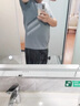 嘉璐伮運動服套裝男冰絲t恤跑步速干衣短袖夏季短褲健身訓(xùn)練籃球服裝備 運動兩件套裝灰色 XL【建議130-145斤】 曬單實拍圖