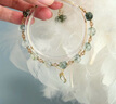 周大金 CHOW TAI KING綠幽靈手鏈女天然正品水晶輕奢高端手串情人節(jié)生日禮物送女朋友 七倉(cāng)發(fā)貨-星月綠幽靈【顯白親膚 曬單實(shí)拍圖