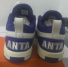 安踏（ANTA）【鋒芒1 STYLE】籃球鞋男氮科技抗扭支撐休閑潮流耐磨低幫運(yùn)動(dòng)鞋 學(xué)院紫-2 42 (男8.5碼) 曬單實(shí)拍圖