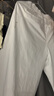 森馬（Semir）休閑褲女涼感抑菌半松緊腰闊腿褲夏季2025純色九分褲109325127009 曬單實(shí)拍圖