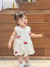 G.DUCKKIDS小黃鴨童裝嬰兒衣服夏季2024新生兒連體衣寶寶可愛公主三角爬爬服 蘑菇燈籠哈衣 米色aoceokm 66cm 66碼0-3月(建議寶寶4-6公斤左右) 曬單實(shí)拍圖