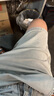 杰克·瓊斯（JACK&JONES）夏季男裝天絲略寬松短褲牛仔松緊腰寬松舒適百搭潮流225343002 A16深灰牛仔 S (170) 曬單實(shí)拍圖
