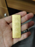 明牌珠寶七夕禮物足金黃金大吉葫蘆金條投資金送禮AFQ0185 金條 30克 曬單實拍圖