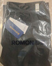 羅蒙（ROMON）休閑褲男夏季潮流西褲冰感寬松通勤商務(wù)彈力百搭褲子男 黑34 曬單實(shí)拍圖