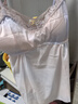 莫代爾三件套睡衣女夏季冰絲性感蕾絲吊帶帶胸墊短褲甜美氣質(zhì)家居服 粉紫色三件套(吊帶+短褲+外套) XL 建議(115-130斤以?xún)? 曬單實(shí)拍圖