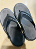 新款厚底人字拖男士夏季防滑戶(hù)外涼拖夾腳夾板鞋男學(xué)生休閑沙灘鞋 黑色 41 曬單實(shí)拍圖