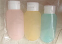 美膚語軟管分裝瓶袋3個(gè)裝便攜旅行洗面奶化妝品洗發(fā)水空瓶 亮彩色MF8279 曬單實(shí)拍圖