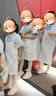 儷韻小屋（LiYunHouSe）護士服兒童女孩外套小醫(yī)生服裝幼兒園4到6歲科學實驗服裝兒童醫(yī)生 半袖A款醫(yī)生 100 曬單實拍圖