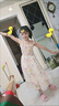 G.DUCKKIDS童裝女童連衣裙2023夏季新款兒童洋氣碎花吊帶裙女孩夏天雪紡裙 白色碎花吊帶 140 (建議身高130cm 10-11歲)cm 曬單實(shí)拍圖