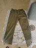 真維斯休閑褲男士夏季薄款寬松直筒男褲2025新款男褲百搭商務男款長褲子 8339-軍綠色 32 （腰圍2尺5）建議130-140斤 曬單實拍圖